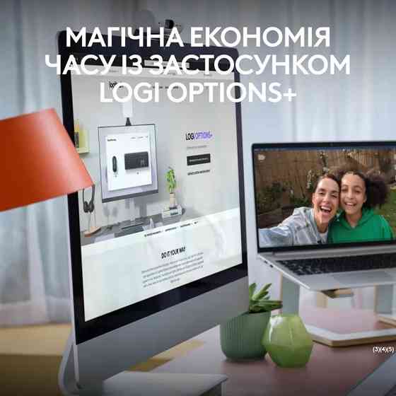 Клавіатура бездротова Logitech Signature Slim K950 US OffWhite USB (920-012466) Білий Харків