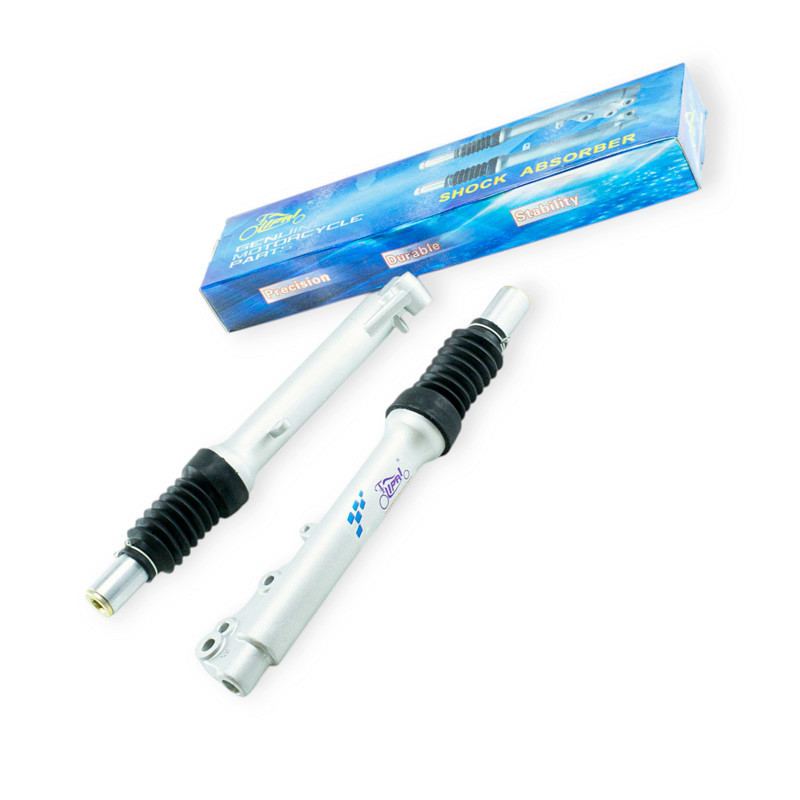 Перья YAMAHA JOG-90 (диск, шток, d=26 + гофры) вилки Мукачево - изображение 1