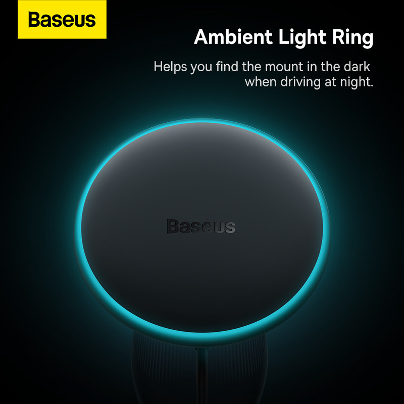Автотримач для телефона з БЗП Baseus CW01 Magnetic Wireless Charging Car Mount Air Vent Version 15W Cluster Одеса - фото 9