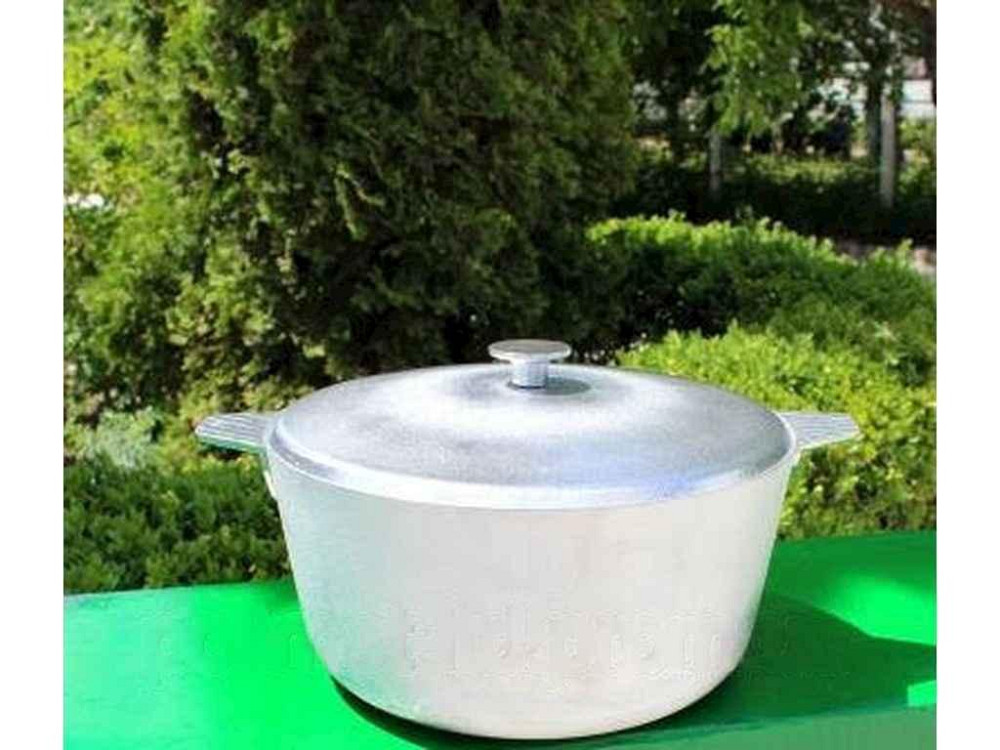 Каструля з кришкою 6,00л ТМ ПОЛІМЕТ Solmir Київ - фото 1