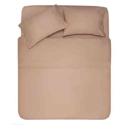 Простирадло Ardesto Mix&amp;Match 100% бавовна, сатин бежевий 180х240 см (ART1824FSI) Вінниця