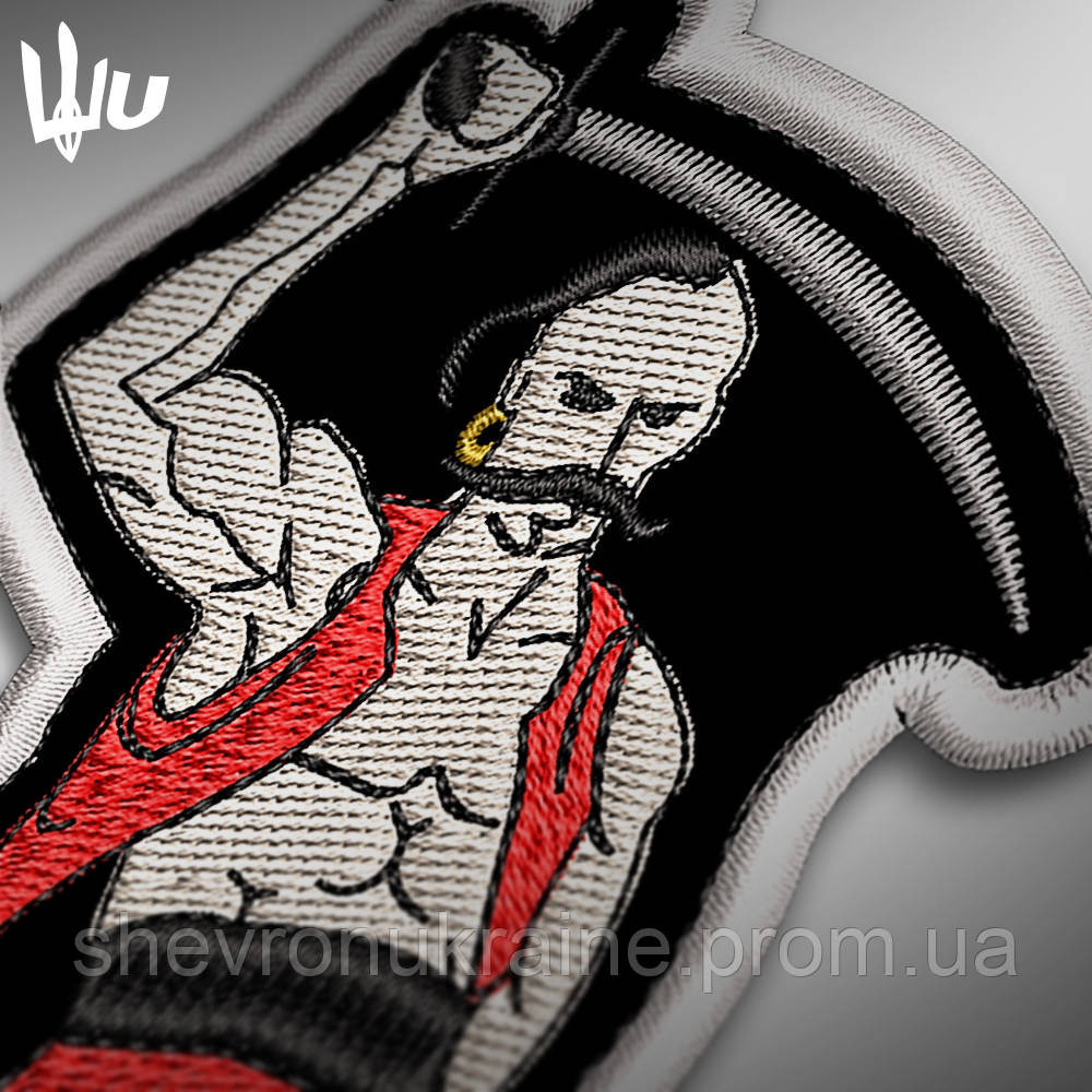 Шеврон под заказ КОЗАК (Срок изготовки 3-5 дней. На липучке) Размер 9x7.5см Киев - изображение 2
