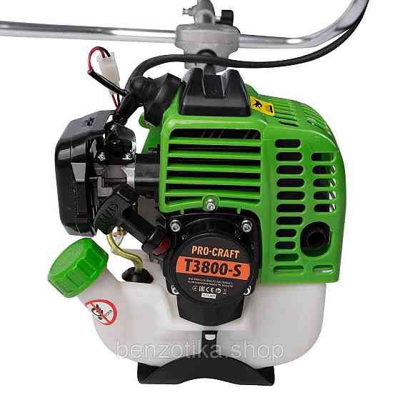 Коса бензинова Procraft T3800S + Олива Procraft 2T 1 л + захистна маска Киев