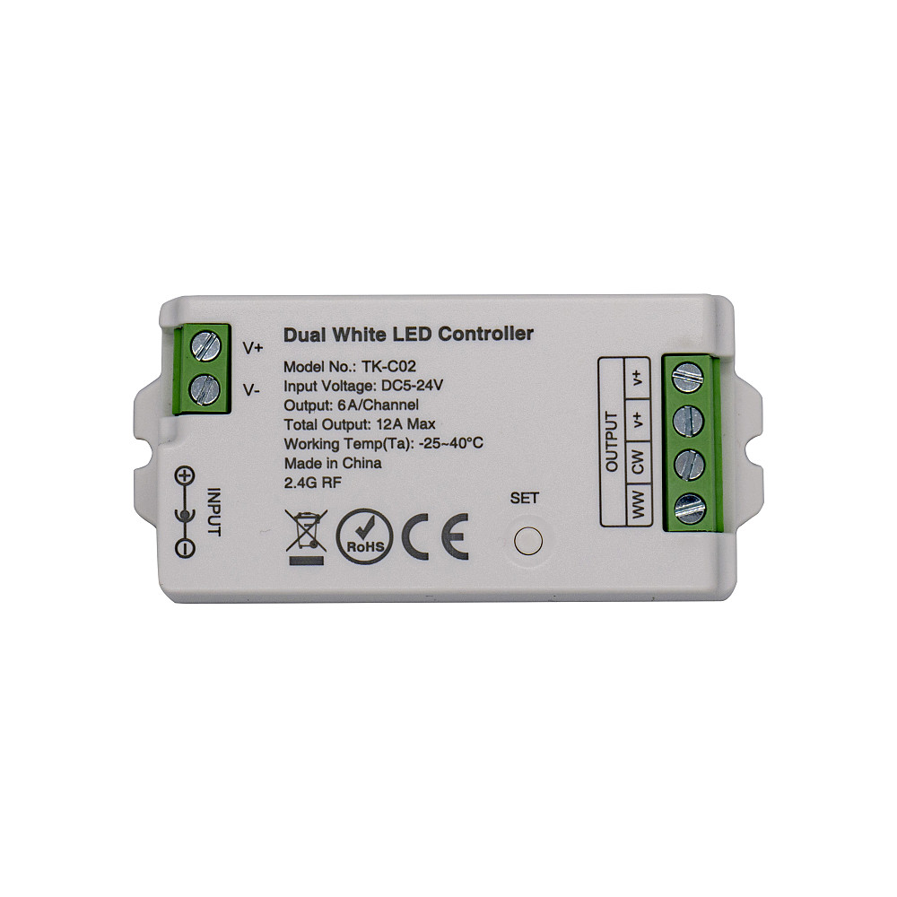 Smart Systems group LED контролер Tunable White DC5-24V, 12A, RF 2.4G Smart Systems Київ - фото 1