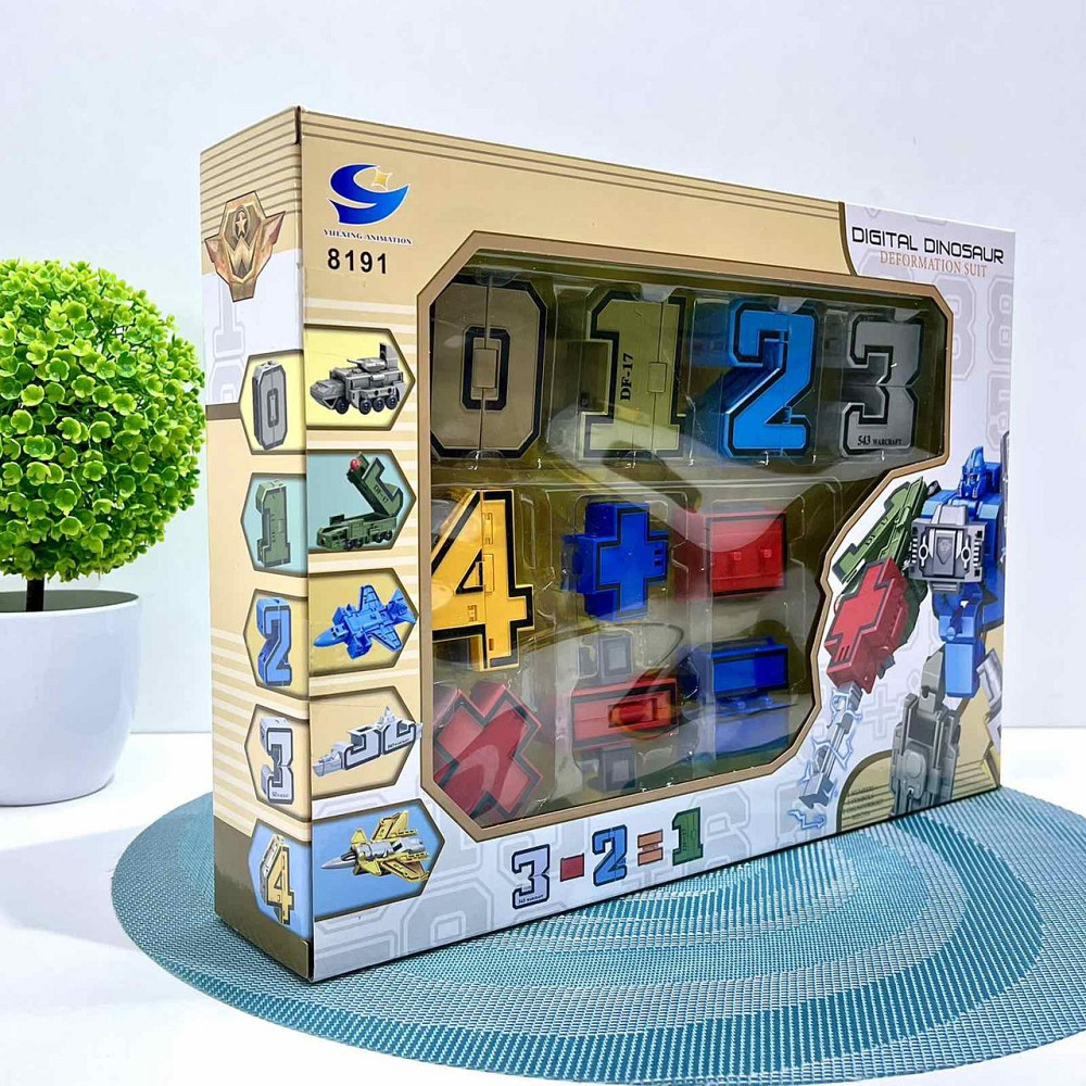 Робот-трансформер Yuexing перетворюється на транспортні засоби 10 частин (8191) Чернігів - фото 1