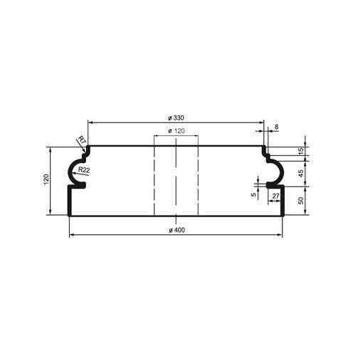 Колонна фасадная база Prestige Decor LC 102-3 Днепр
