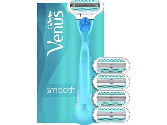 Станок для гоління 3леза 1шт жіночий Smooth з 5 змінними картриджами ТМ VENUS Київ