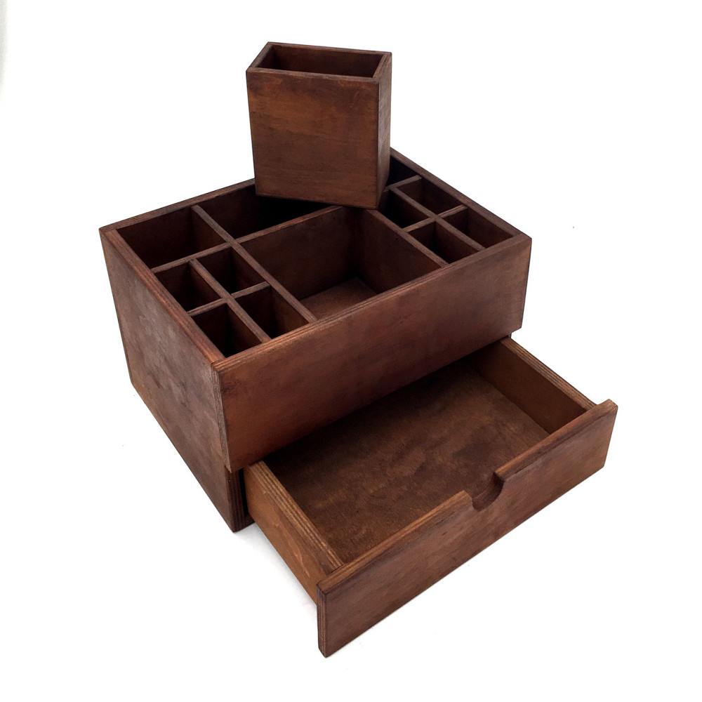 Органайзер для косметики "Афінаїда" капучино Миколаїв - фото 2