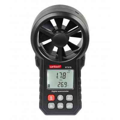 Анемометр Wintact крильчастий USB, Bluetooth 0,3-30м/с, -10-45°C (WT87B) Вінниця