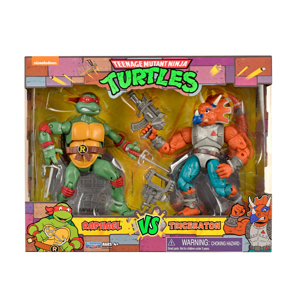 Набір фігурок - Рафаель проти Трицератона Дніпро - фото 4