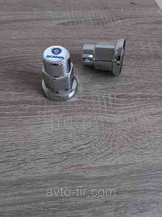 Ковпачок пластиковий на гайку 32мм SCANIA нікель Ковпачок пластиковий 32мм SCANIA Луцьк