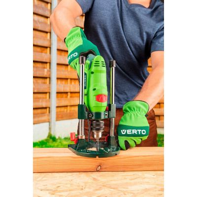 Захисні рукавиці Verto синтетична шкіра, р.9, зелений (97H121) Вінниця - фото 4