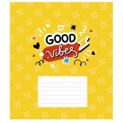 Тетрадь Школярик Love 12 листов клетка (012-3364K) Винница