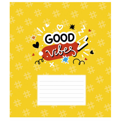 Тетрадь Школярик Love 12 листов клетка (012-3364K) Винница - изображение 2