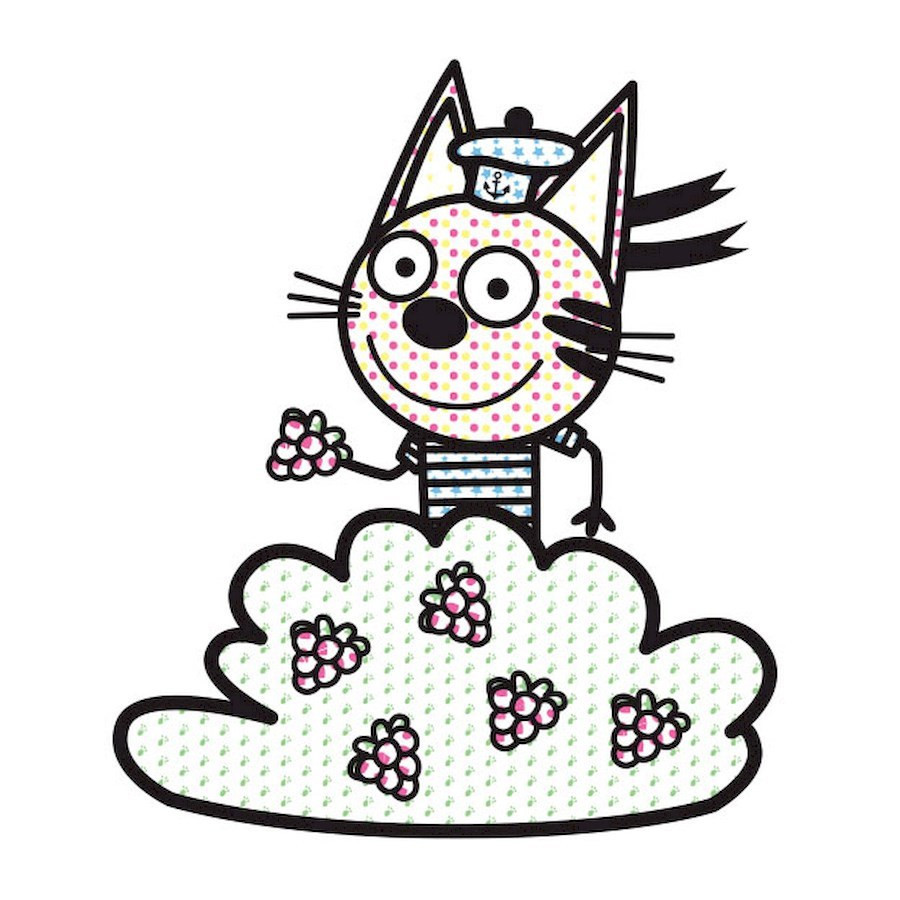 Водяная раскраска Три Кота. На природе 1370012 Цветной Буль Винница - изображение 3