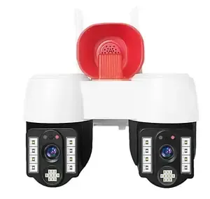 Высокопроизводительная камера видеонаблюдения с двумя направлениями движения, WIFI, горизонтальное вращение на 360° и вертикальное на 90°, водонепрони Коломыя - изображение 1