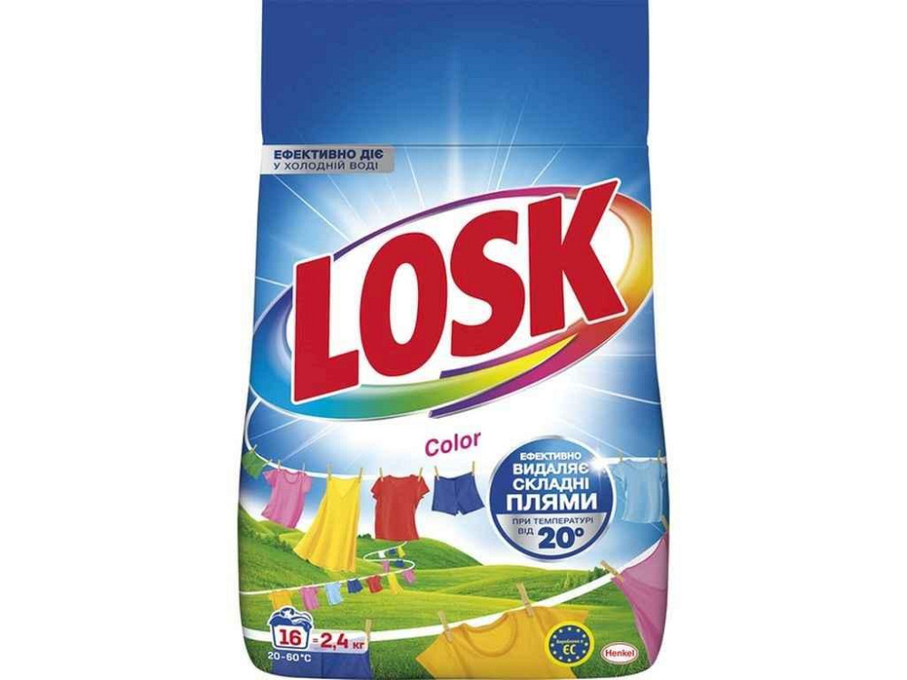 Стиральный порошок 2.4кг ручн/автом Color ТМ LOSK Solmir Киев - изображение 1