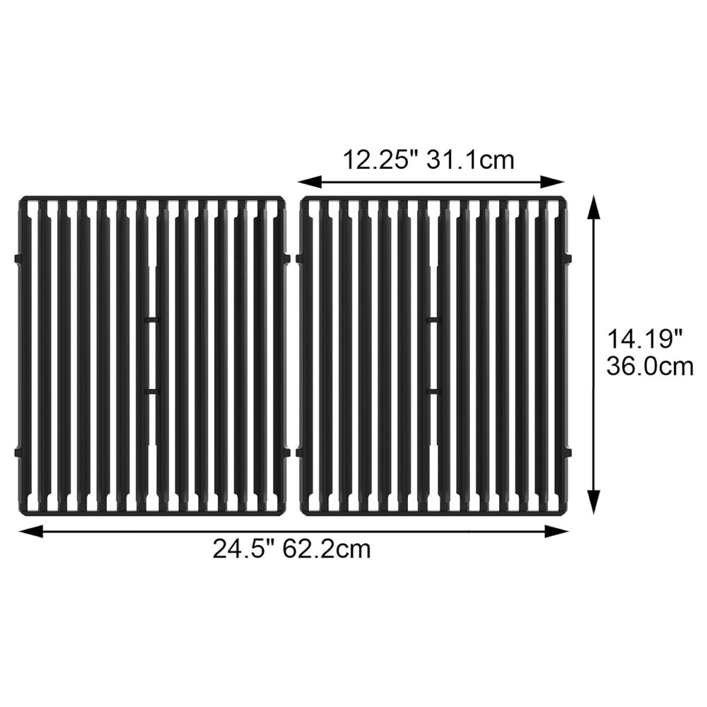 Решітка з чавуна для гриля Signet Broil King 11227,  2шт Код: 011685 Рівне - фото 2