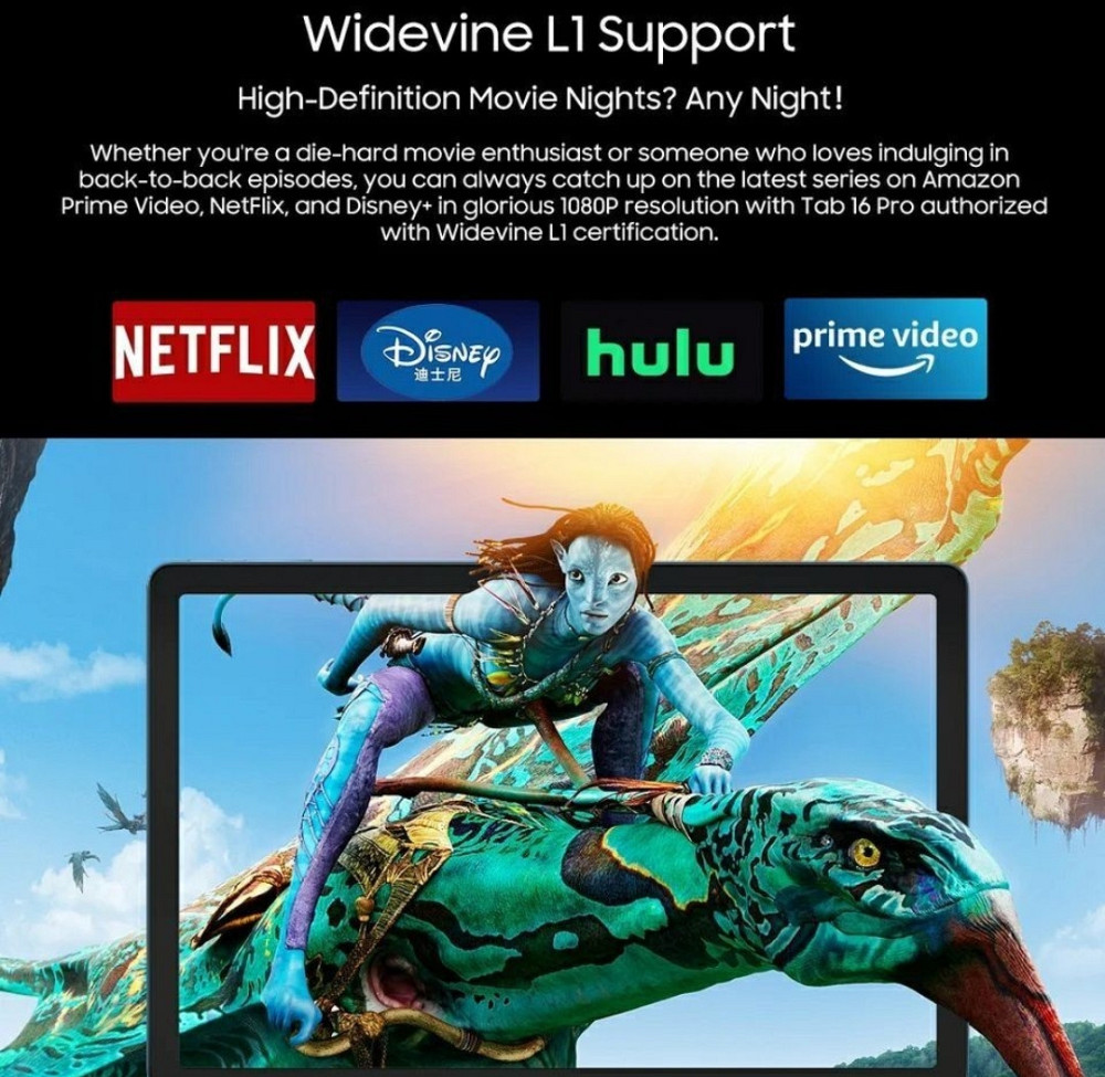 Планшет Black View Tab 16 Pro 8/256Gb. Blue LTE 7700mah,11