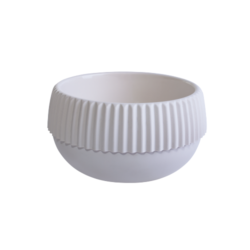 Вазон Бохо 13см низький біла троянда Алеана Житомир - фото 1