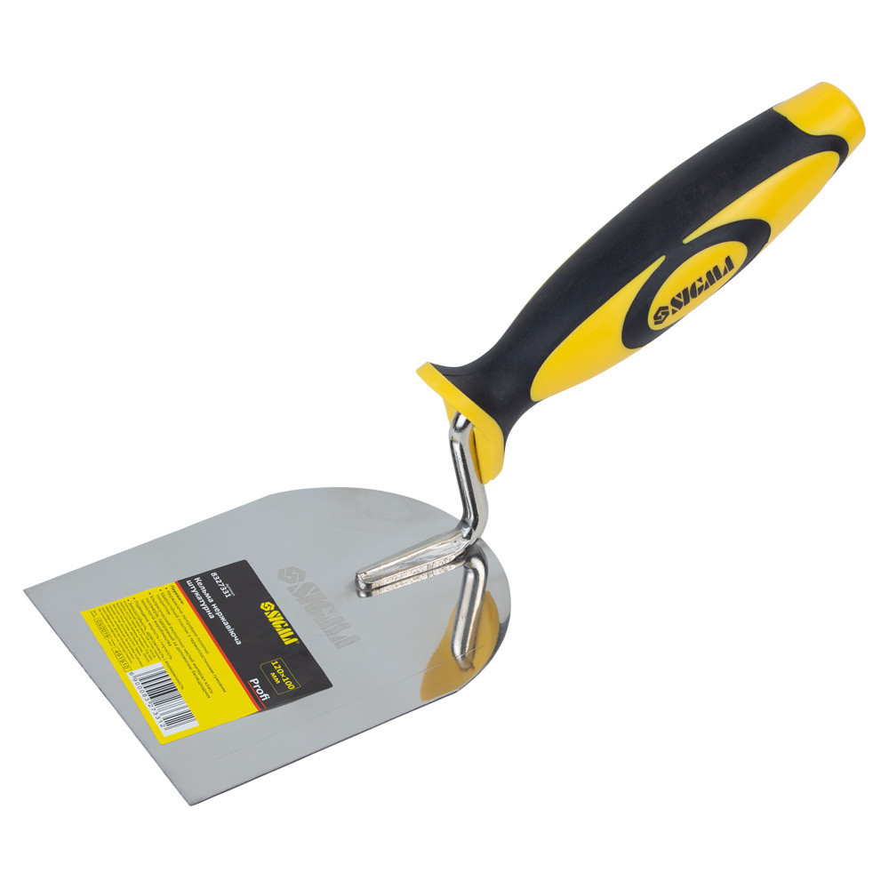 Sigma Кельма нержавеющая штукатурная Profi 120×100мм SIGMA (8327331) Київ - фото 1