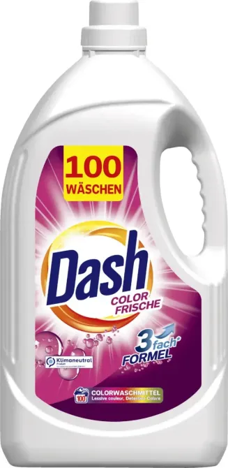 Гель для прання кольорова білизна Dash Color Frische 5 л 100 прань Львів - фото 1
