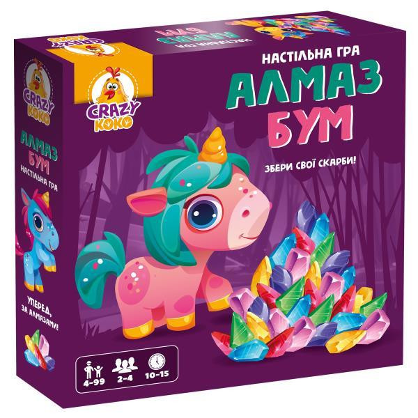 Настольная игра Vladi Toys Алмазный бум единорожки (VT8055-31) Харьков - изображение 1
