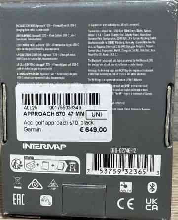 Garmin Approach S70 — преміум GPS-годинник для гольфу Київ