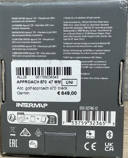 Garmin Approach S70 — преміум GPS-годинник для гольфу Киев - изображение 1