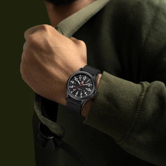 Мужские тактические наручные часы Cheetah Command (Черный) Киев - изображение 4