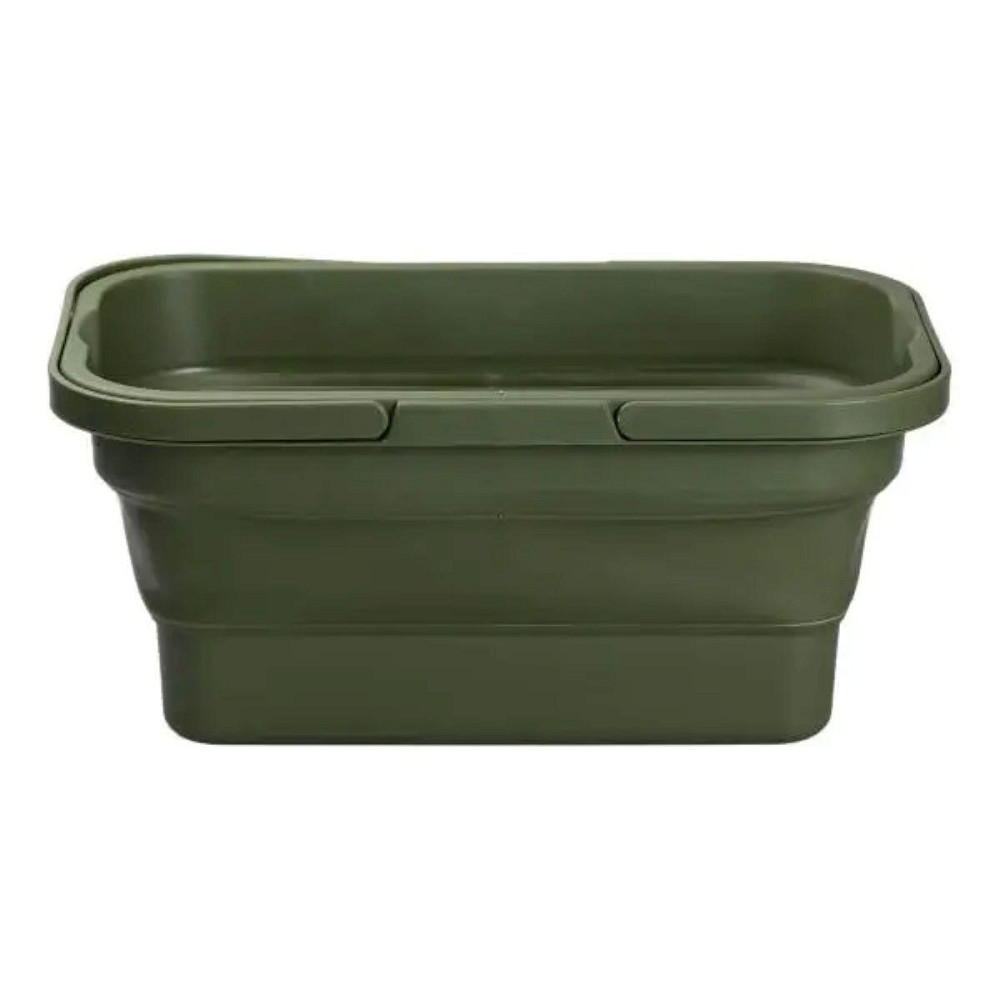 Складний кошик для пікніка з кришкою-столиком 44.8х26х14 см Зелений SJ-0120GR Київ - фото 6