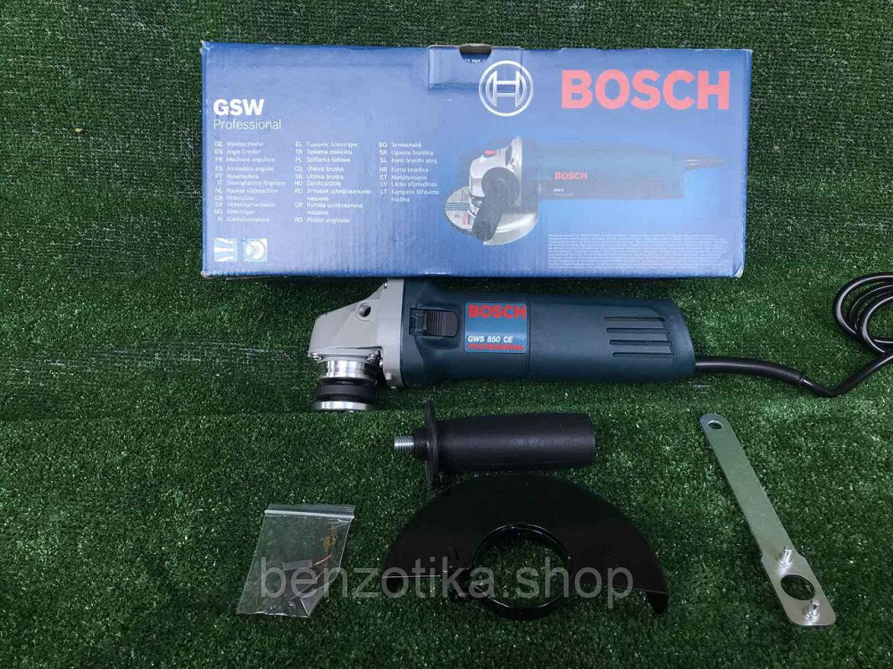 Угловая шлифмашина Bosch Professional GWS 850 CE, болгарка 125 мм, мощность 850 Вт Киев - изображение 5