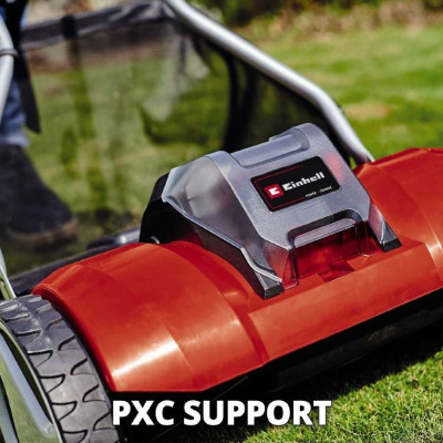 Газонокосилка Einhell GE-HM 18/38 Li-Solo, 18В, PXC, 38 см, 45 л, 14-38 мм, 10.5 кг (без АКБ и ЗУ) (3414200) Винница - изображение 10