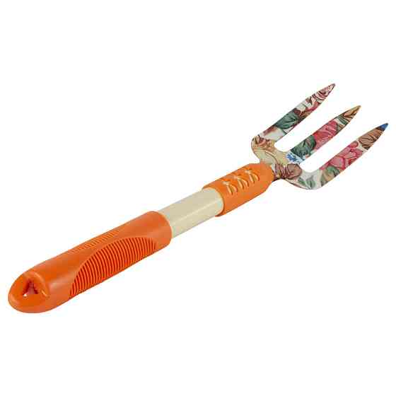 Вилка посадочная (orange) (TPR) FLORA (5043004) Ровно