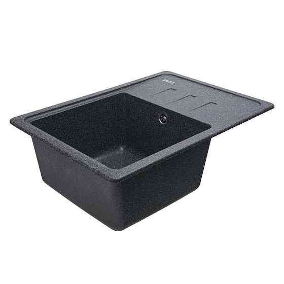 Гранітна мийка для кухні VALESO LIANA 6243 матова Графіт Коломыя