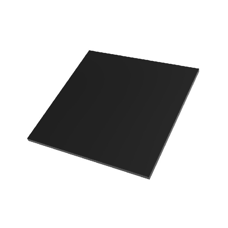 Лист акрил чорний 3мм 330х200мм Київ - фото 3