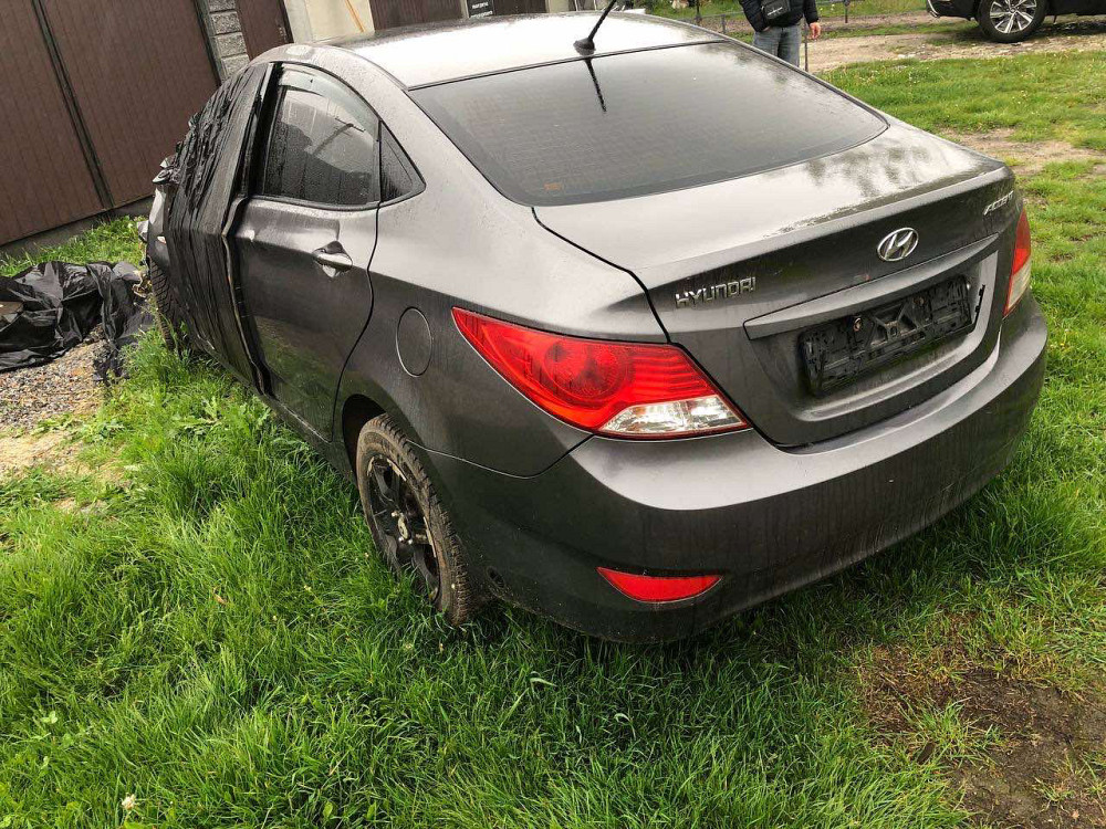 Усилитель заднего бампера Hyundai Accent 2011–2019. Киев - изображение 1