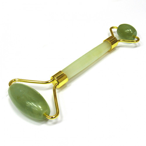 Масажер для тіла роликовий із зеленого кварцу Київ - фото 1