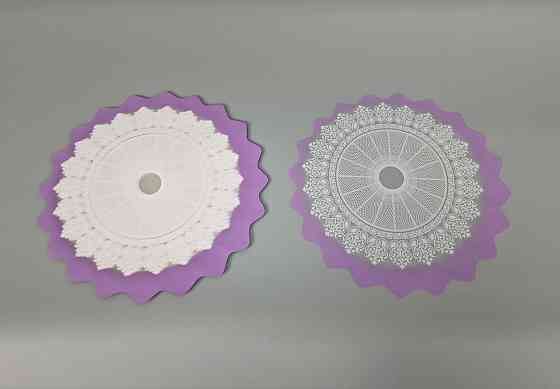 Серветка для квітів діаметром 30 см з рис, 100 шт No 334 (4) (100 шт.) Харків