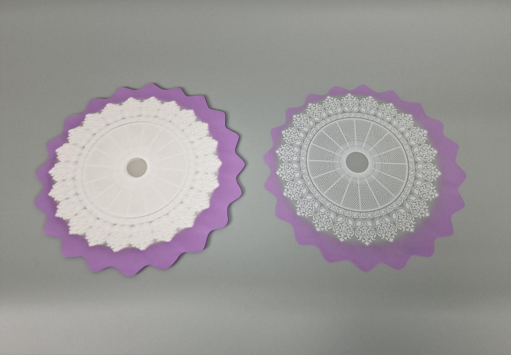 Серветка для квітів діаметром 30 см з рис, 100 шт No 334 (4) (100 шт.) Харків - фото 2