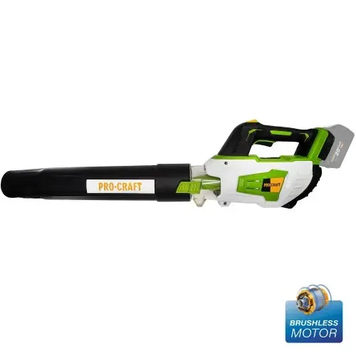 Акумуляторна повітродувка Procraft PB20 – 144 км/год, без АКБ і ЗП, гарантія 36 міс Львів - фото 1