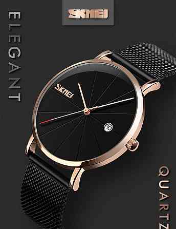 Оригинальные мужские часы Skmei 9183 Tiger Black gold Киев