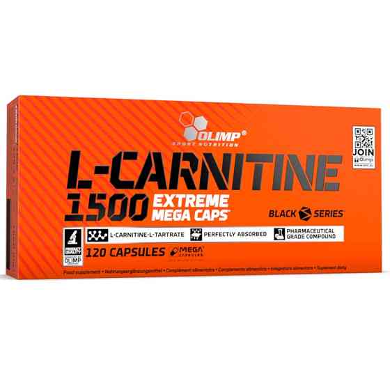 L-Carnitine 1500 Extreme Mega Caps 120 caps Луцьк