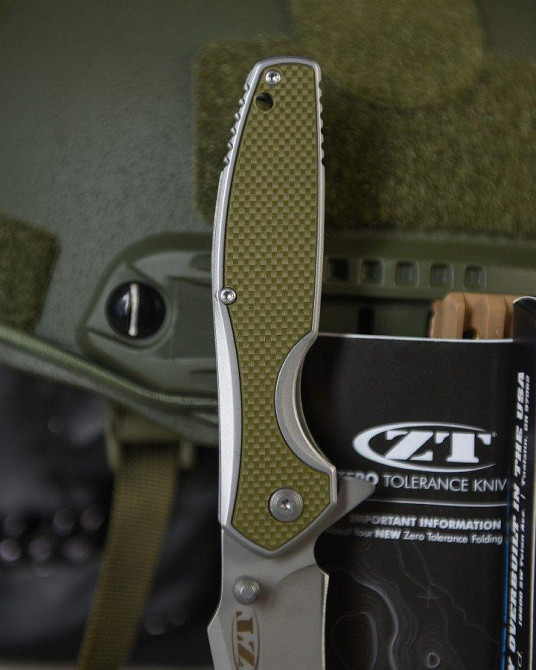 Ніж викидний ZT olive ВТ4770 Одеса - фото 3