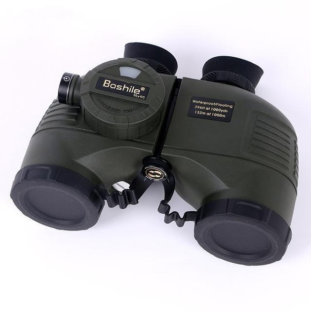 Бінокль Boshile 10х50 Admiral з далекомірною сіткою + компас Київ - фото 2