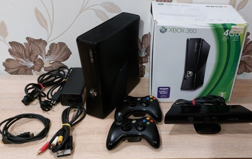 Приставка Xbox 360 slim 320 gb + kinect. Киев - изображение 4