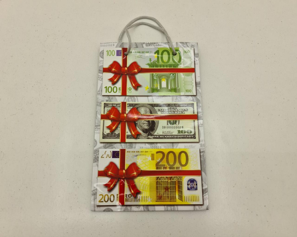 Бумажный пакет подарочный Средний 17/26/8(артSV-053) (12 шт) Харьков - изображение 4