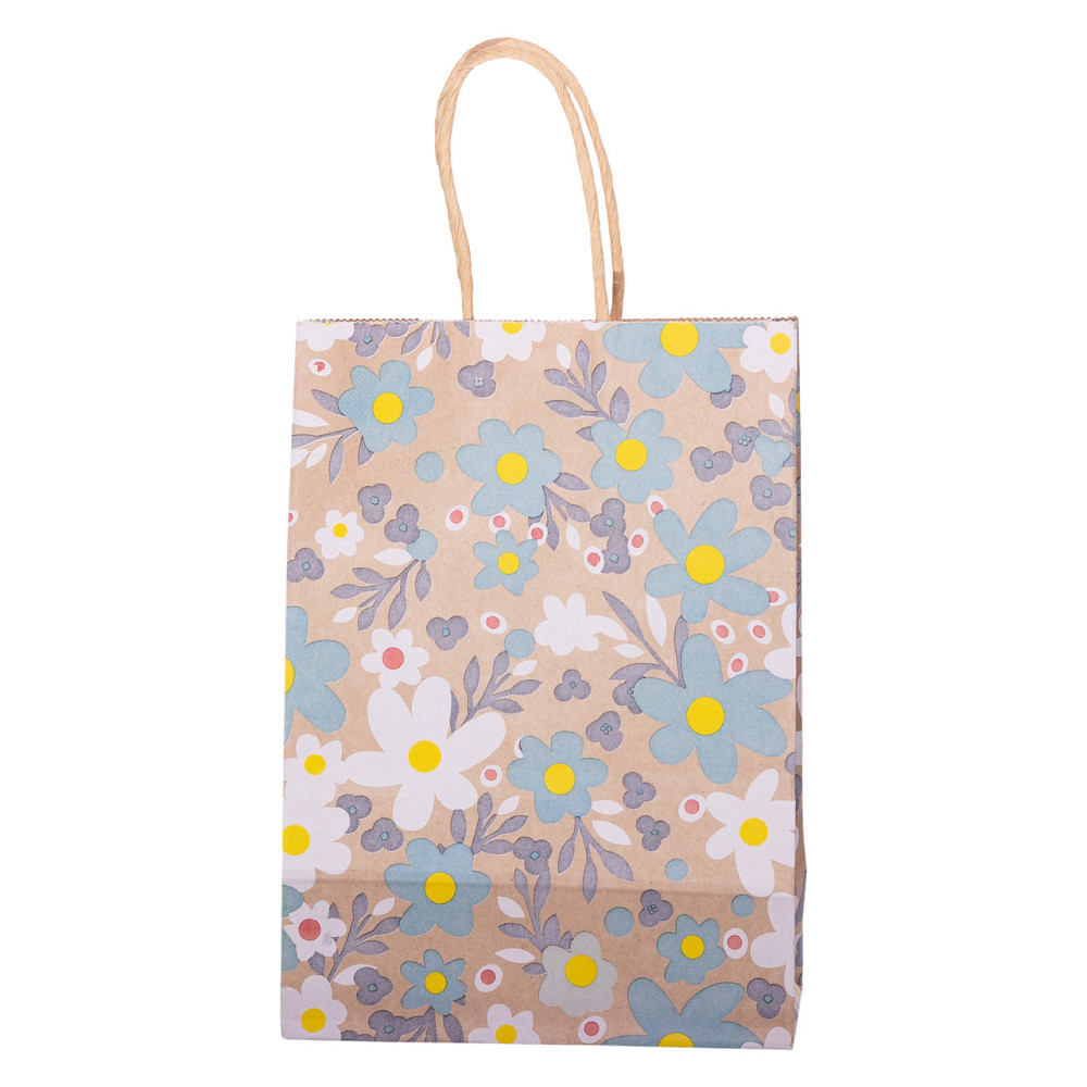 Yiwu Набір подарункових крафтових пакетів з паперу 12 (шт.) гарні пакети для подарунків 15×8×21 Коломия - фото 2