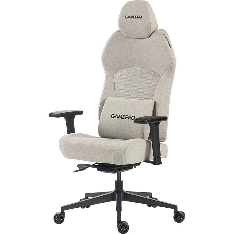 Крісло для геймерів GamePro GC760LG Fabric Light Gray ( 13788 ) Харків - фото 6