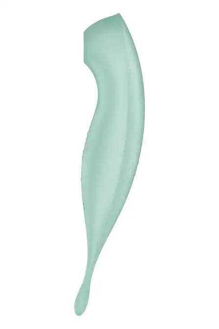 Смарт-вібратор для клітора з вакуумною стимуляцією Satisfyer Twirling Pro+ Mint Львів - фото 4